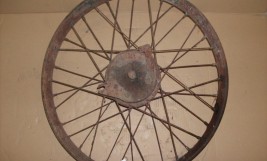 DKW gumifalcos kerék