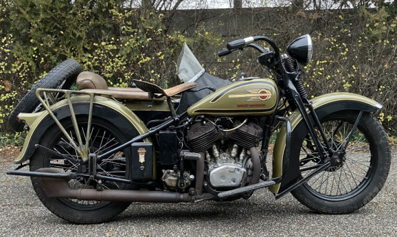 1 Harley Davidson VD 1200cc 1935