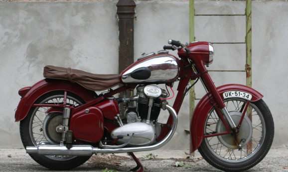 Jawa 500 OHC Twin 1955 original condition