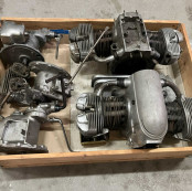 1 Zündapp KS600 motor váltó alkatrészek